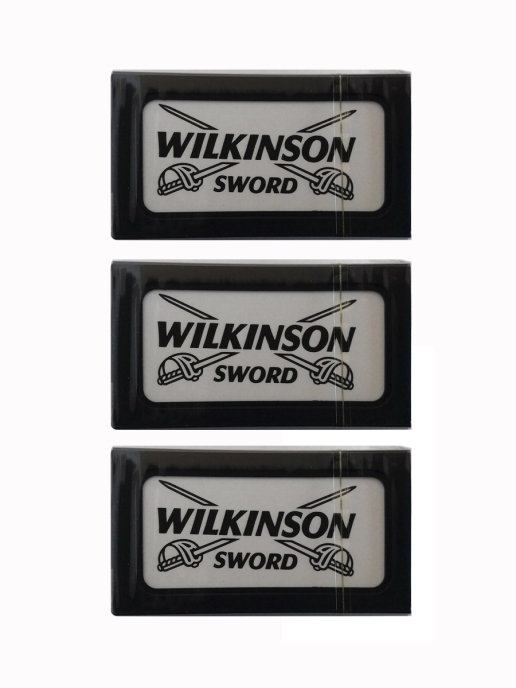 фото Лезвия для т-образных бритв wilkinson sword 3 контейнера по 5 штук