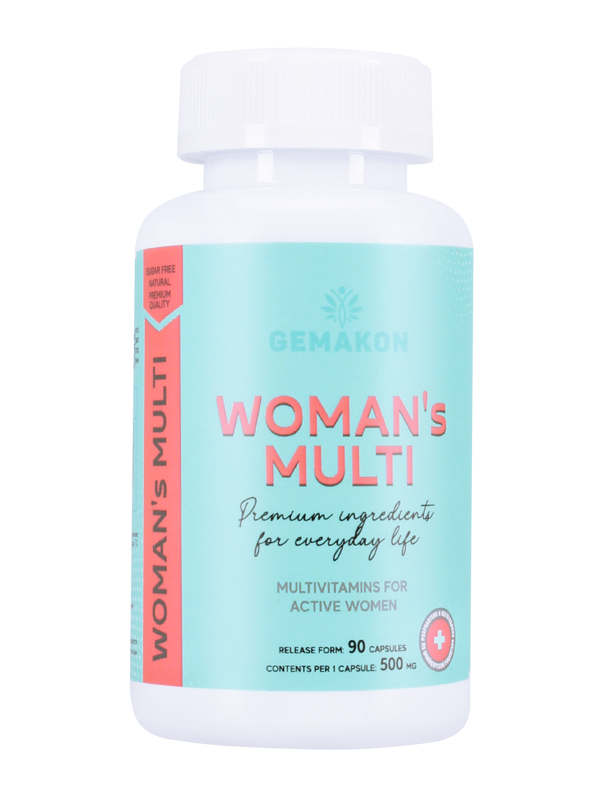 Витаминный комплекс для женщин GEMAKON Womаn's Multi 500 мг 90 капсул