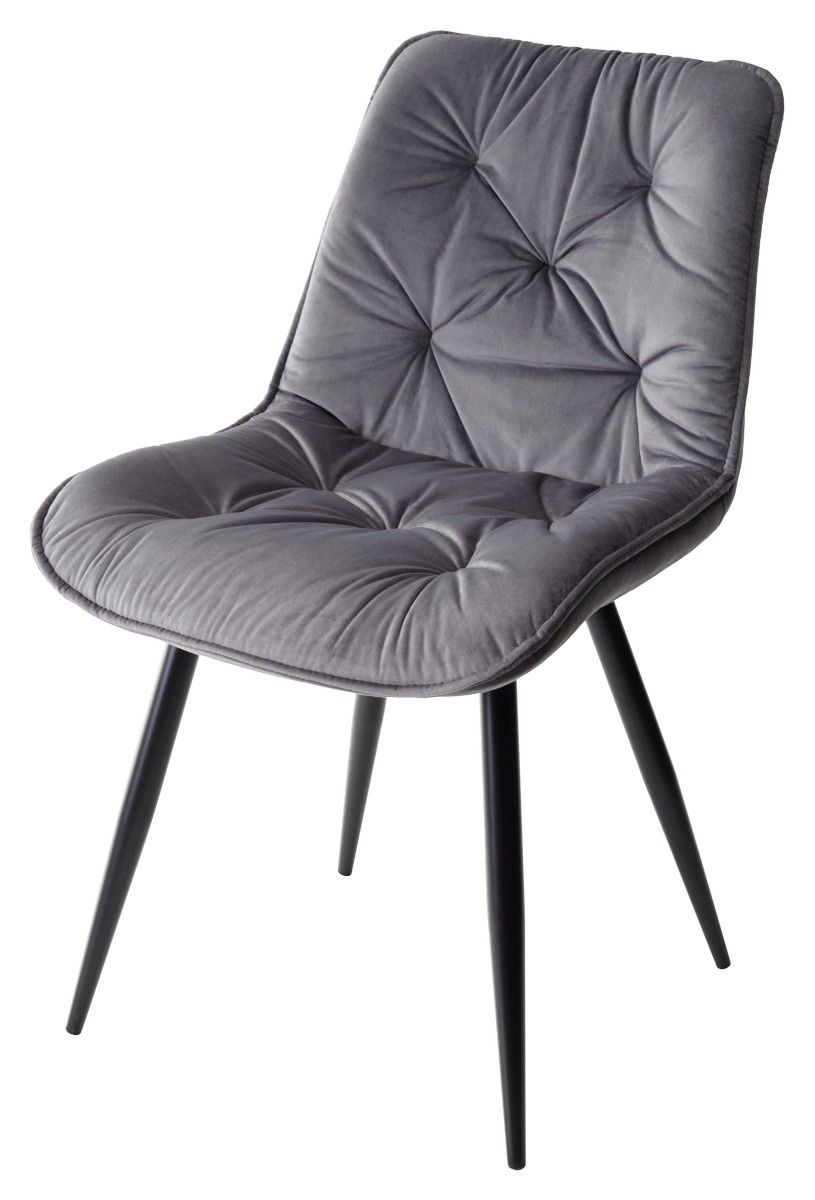 

Комплект стульев 4 шт. M-City MONACO DC99991005BLACK, dark grey/черный, MONACO (4 шт.)
