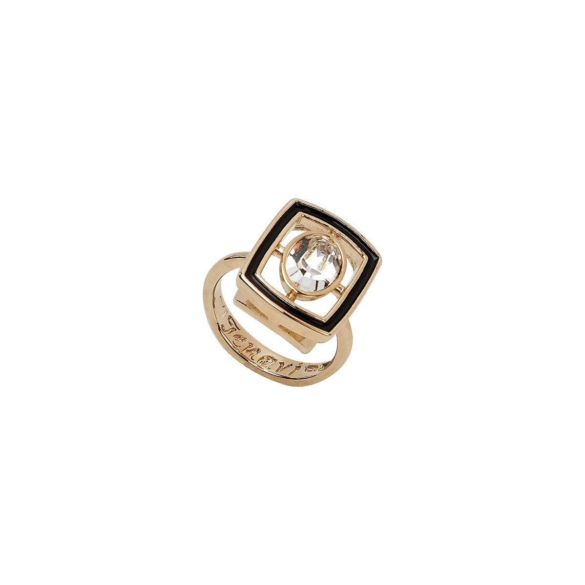 

Кольцо из бижутерного сплава р. 16 Jenavi j853p000, swarovski