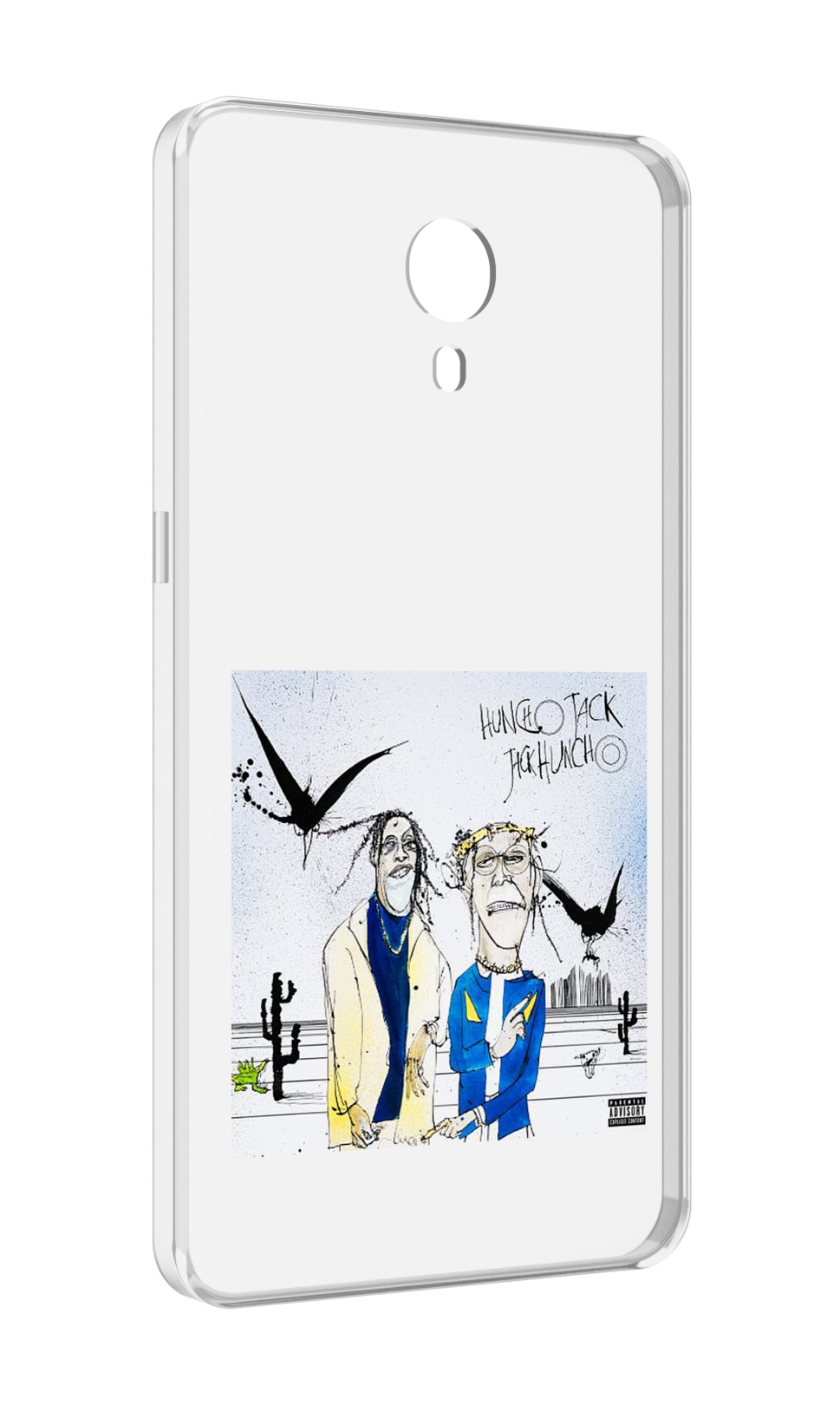 

Чехол MyPads Travis Scott & Quavo - Huncho Jack, Jack Huncho для Meizu M3 Note, Прозрачный, Tocco