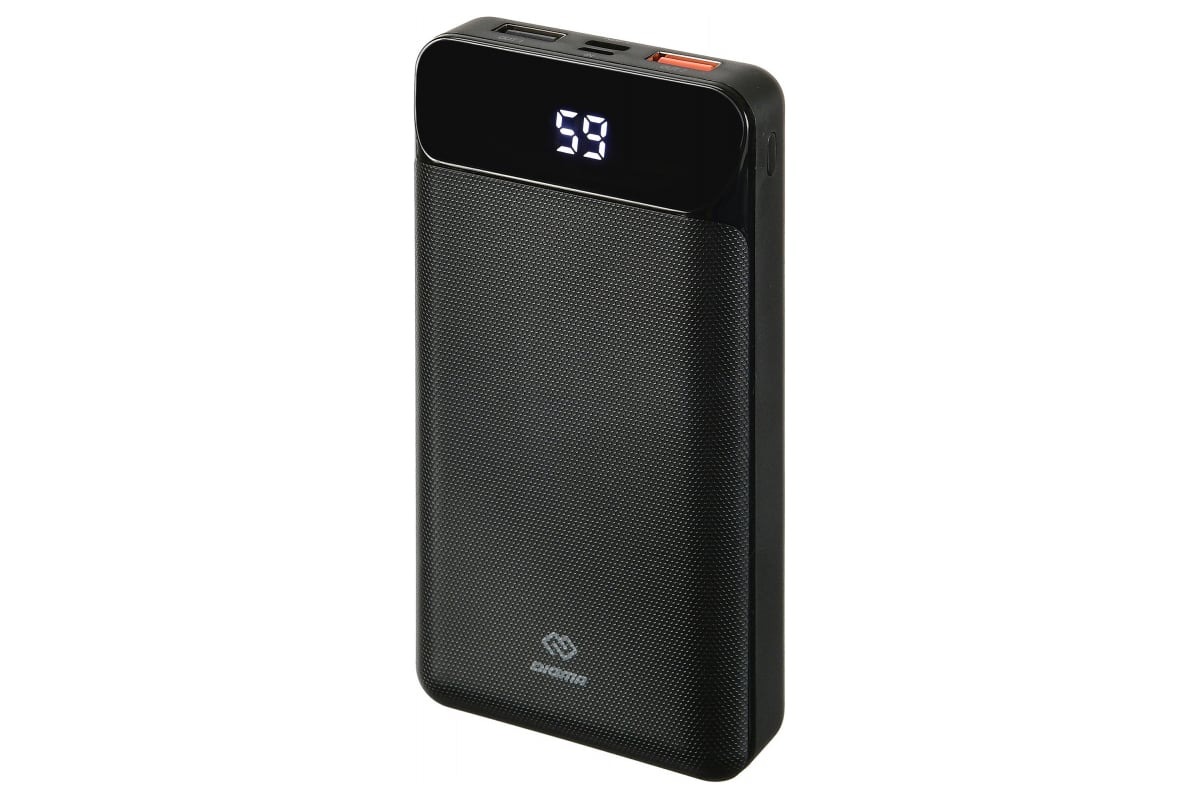 

Внешний аккумулятор Power Bank Digma DG-20000-PL, 20000мAч, черный dg-20000-pl-bk, Внешний аккумулятор (Power Bank) Digma DG-20000-PL, 20000мAч, черный [dg-20000-pl-bk]