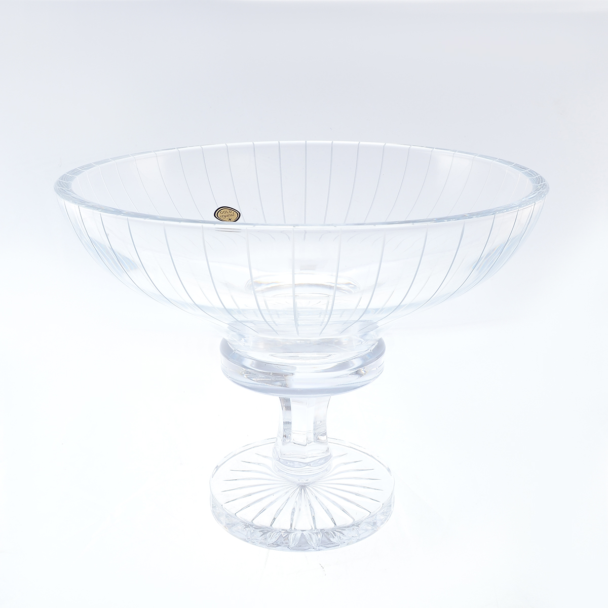 

Фруктовница на ножке Gold Crystal 30см