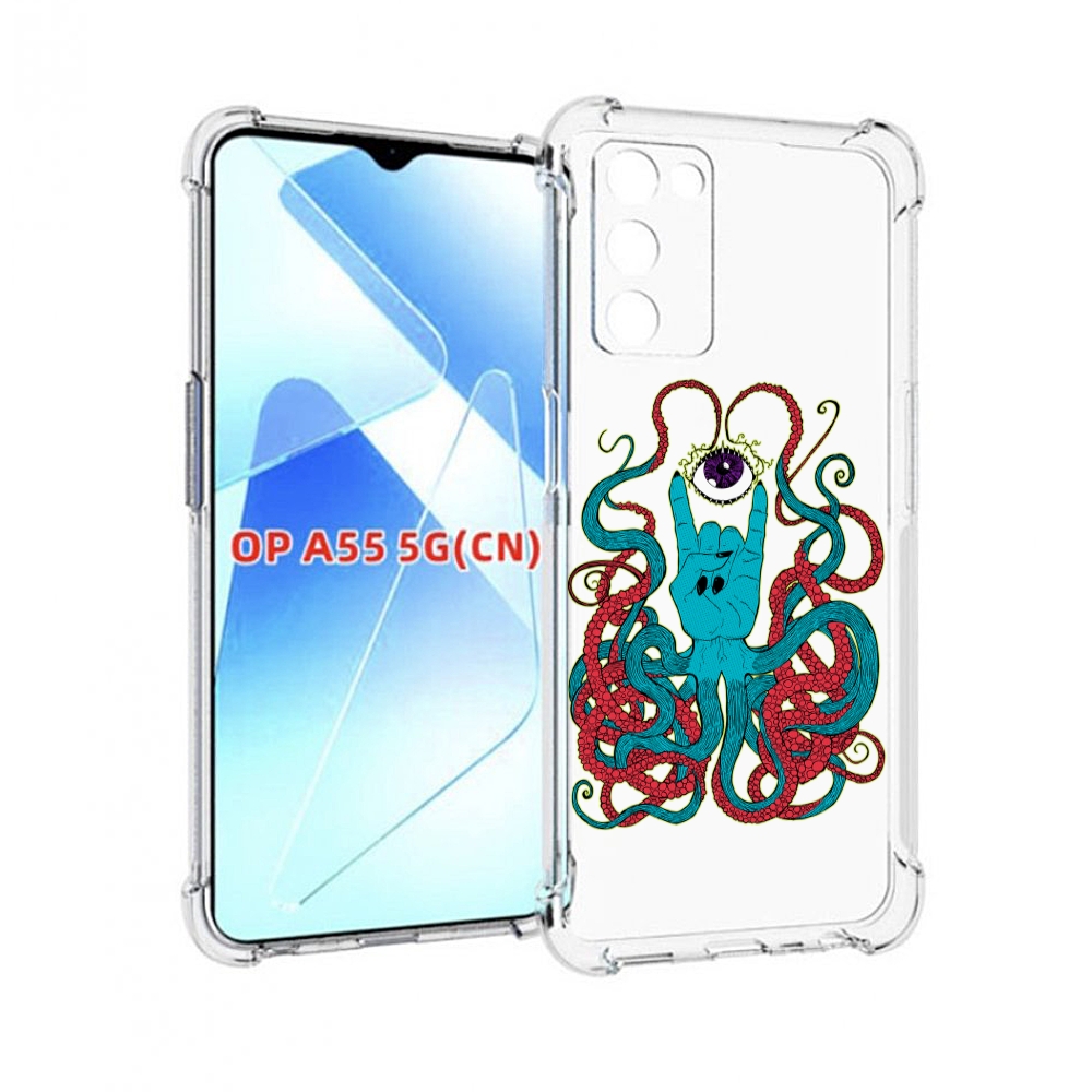 

Чехол MyPads осьминог-рука абстракция для Infinix Zero X Neo, Прозрачный, Tocco