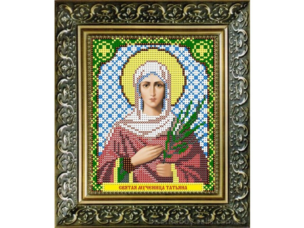 

Рисунок на ткани «Св. мученица Татьяна»