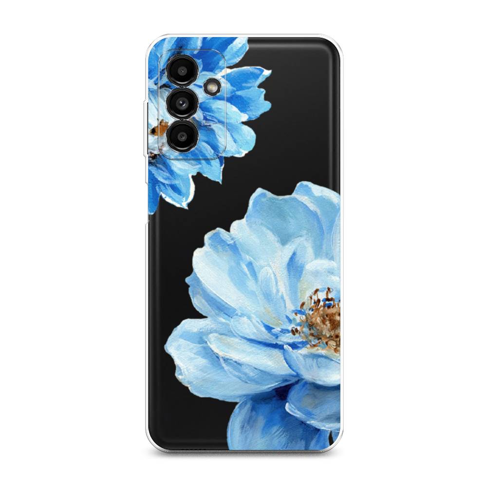 

Чехол Awog на Samsung Galaxy A04s / Самсунг A04s "Голубые клематисы", Разноцветный, 2106450-8