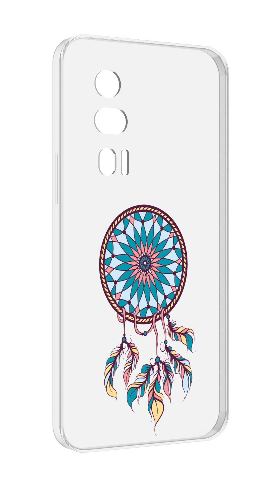 

Чехол MyPads ловец снов синий для Xiaomi Redmi K60 противоударный, Tocco