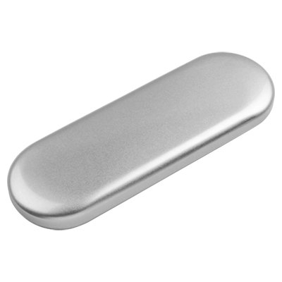 Футляр для инструментов металлический, 17,5х5,8см (02 Серебряный) пуллер для молнии металлический 2 2 × 0 9 см серебряный