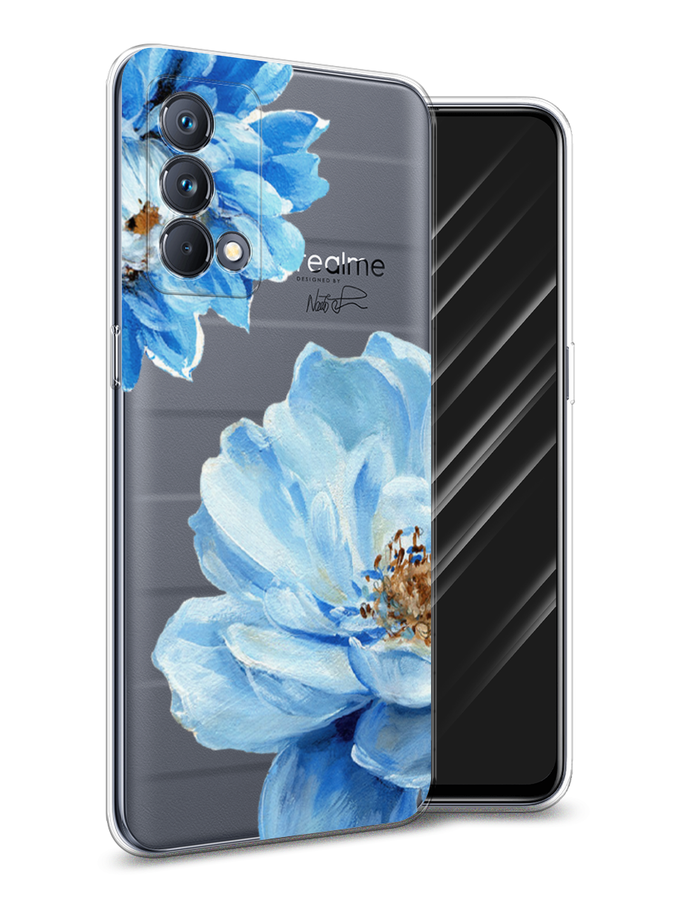 

Чехол Awog на Realme GT Master Edition "Голубые клематисы", Разноцветный, 2510450-8