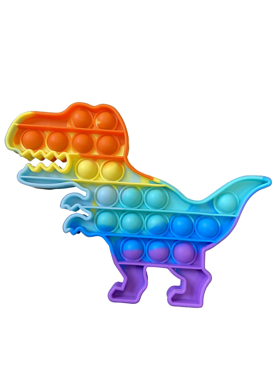Игрушка-антистресс PrioritY Радужный динозавр 15 см