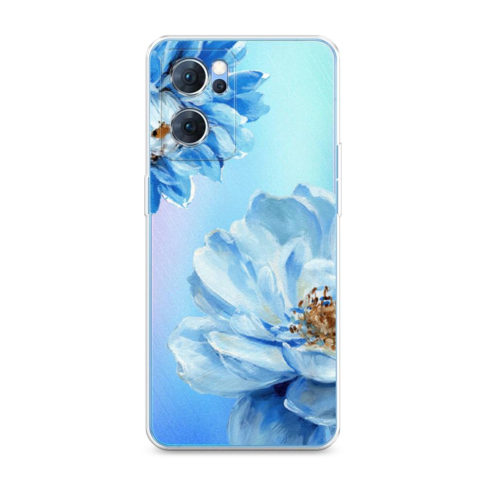 

Чехол Awog на Oppo Reno 7 5G "Голубые клематисы", Разноцветный, 258150-8