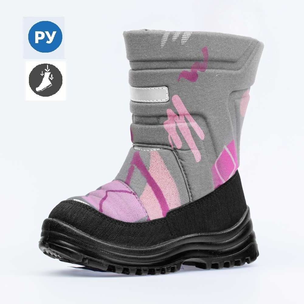 

Сапожки зимние меховые для девочек Котофей 464059-44 р.27, 464059-4