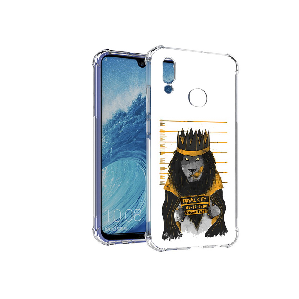 Чехол MyPads Tocco для Huawei P Smart (2019) лев в законе
