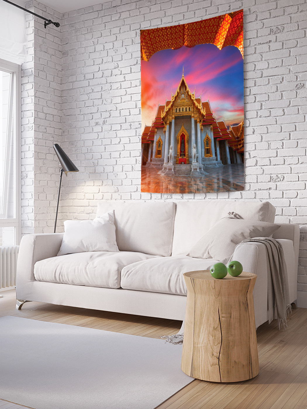 

Вертикальное фотопанно на стену JoyArty Тибетский дворец 100x150 см, Тибетский дворец