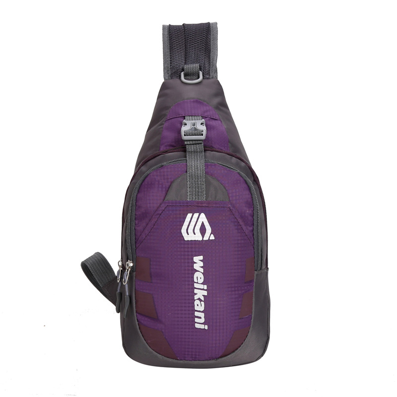 Сумка-рюкзак женская AGS 455 фиолетовая, 35х18х8 см
