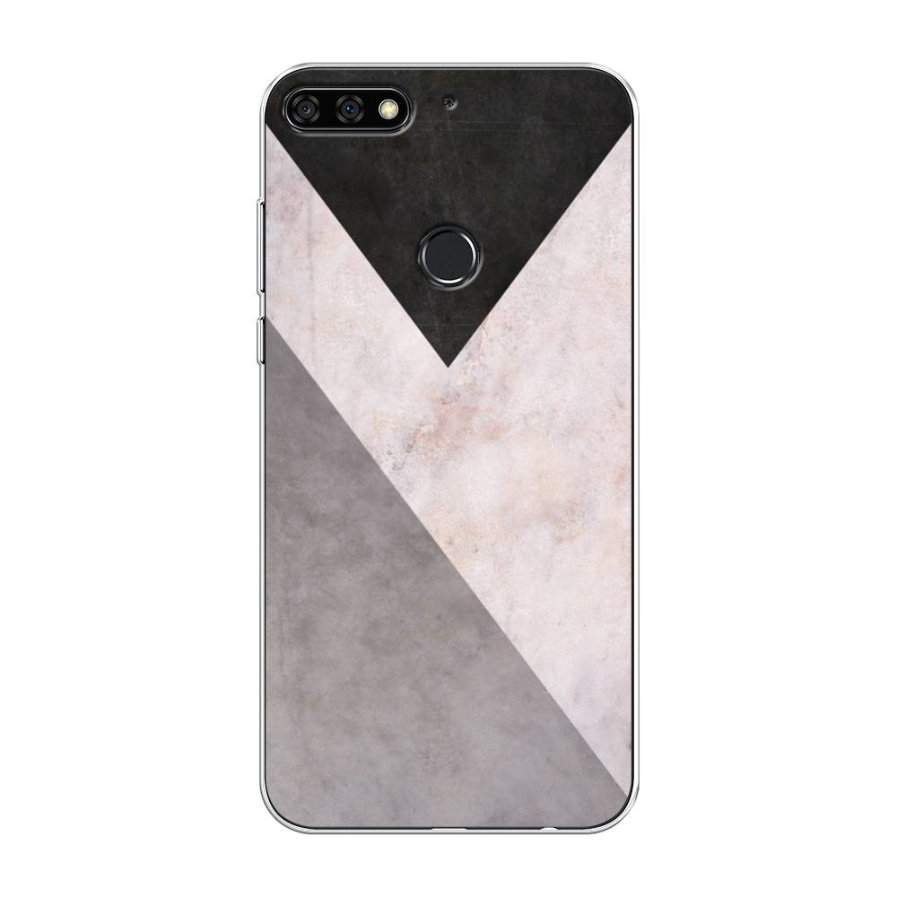 

Чехол Awog на Huawei Nova 2 Lite "Геометричный мрамор", Бежевый, 64650-3