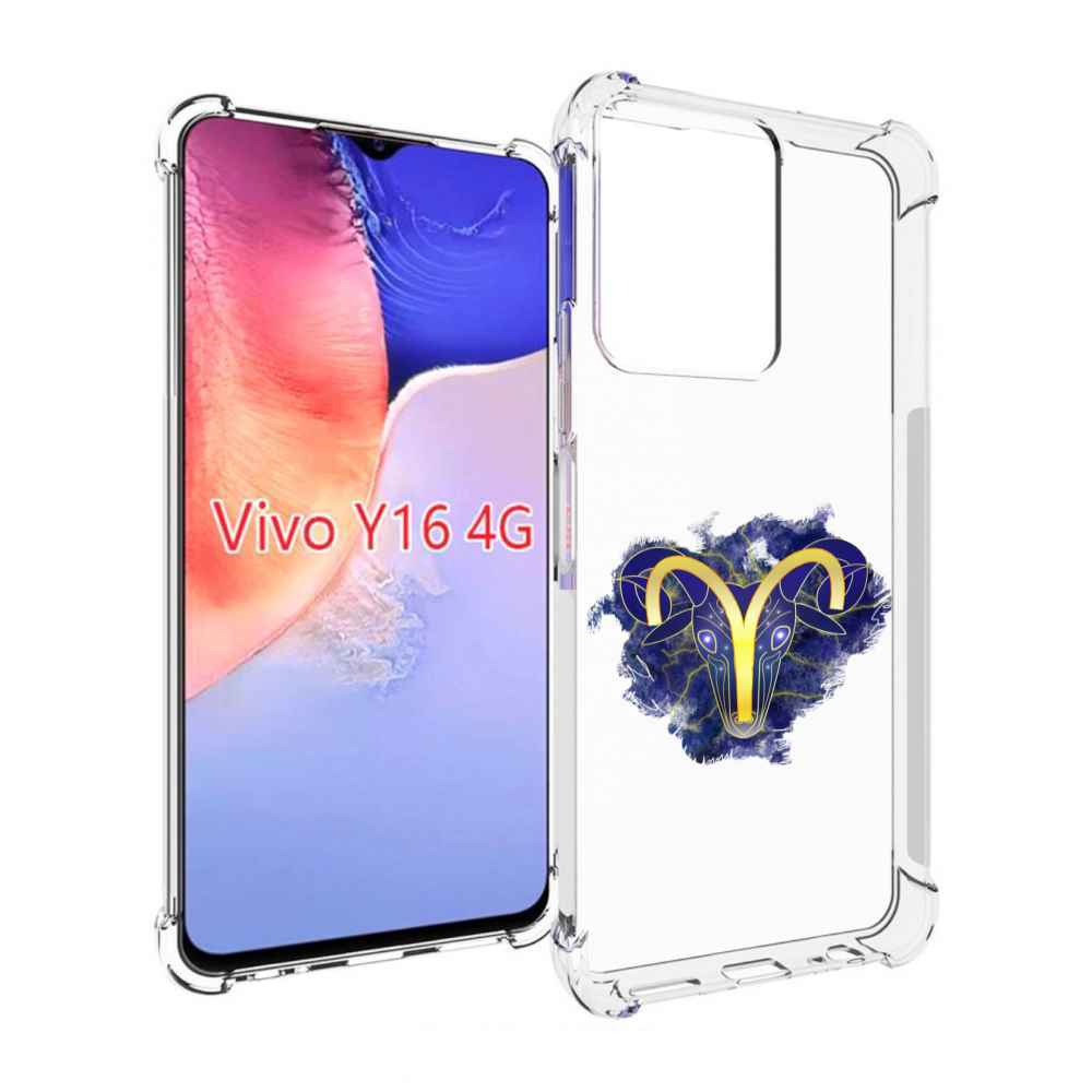 

Чехол MyPads знак-зодиака-овен-8 для Vivo Y16 4G/ Vivo Y02S, Прозрачный, Tocco