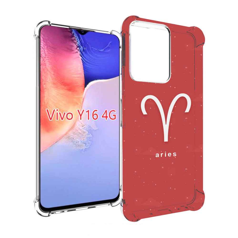 

Чехол MyPads знак-зодиака-овен-5 для Vivo Y16 4G/ Vivo Y02S, Прозрачный, Tocco