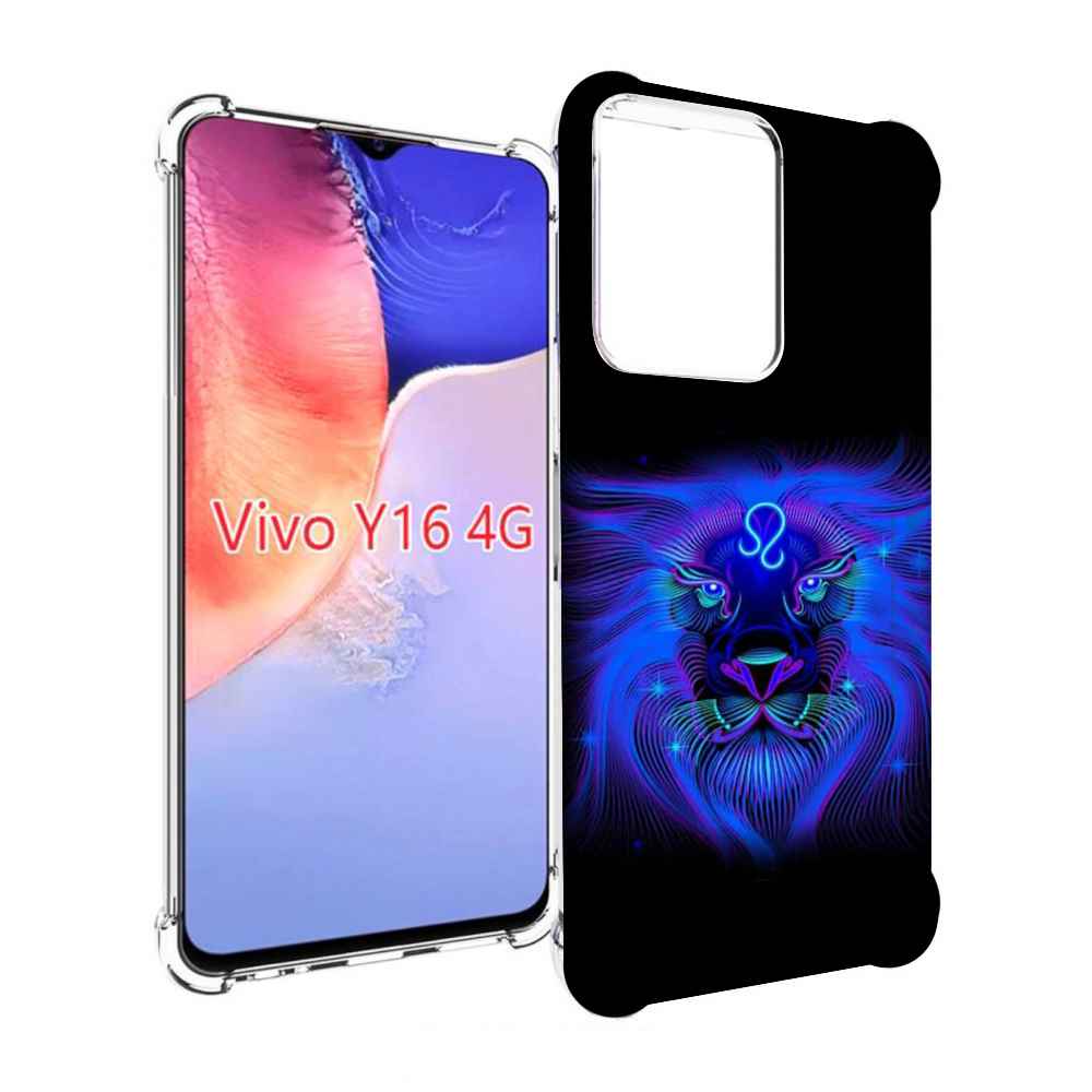 

Чехол MyPads знак-зодиака-лев-3 для Vivo Y16 4G/ Vivo Y02S, Прозрачный, Tocco