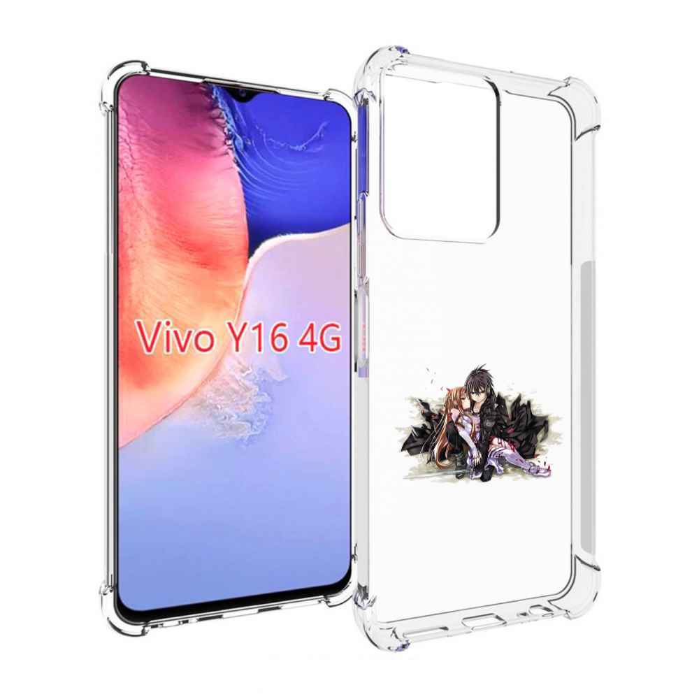 

Чехол MyPads аниме асуна для Vivo Y16 4G/ Vivo Y02S, Прозрачный, Tocco