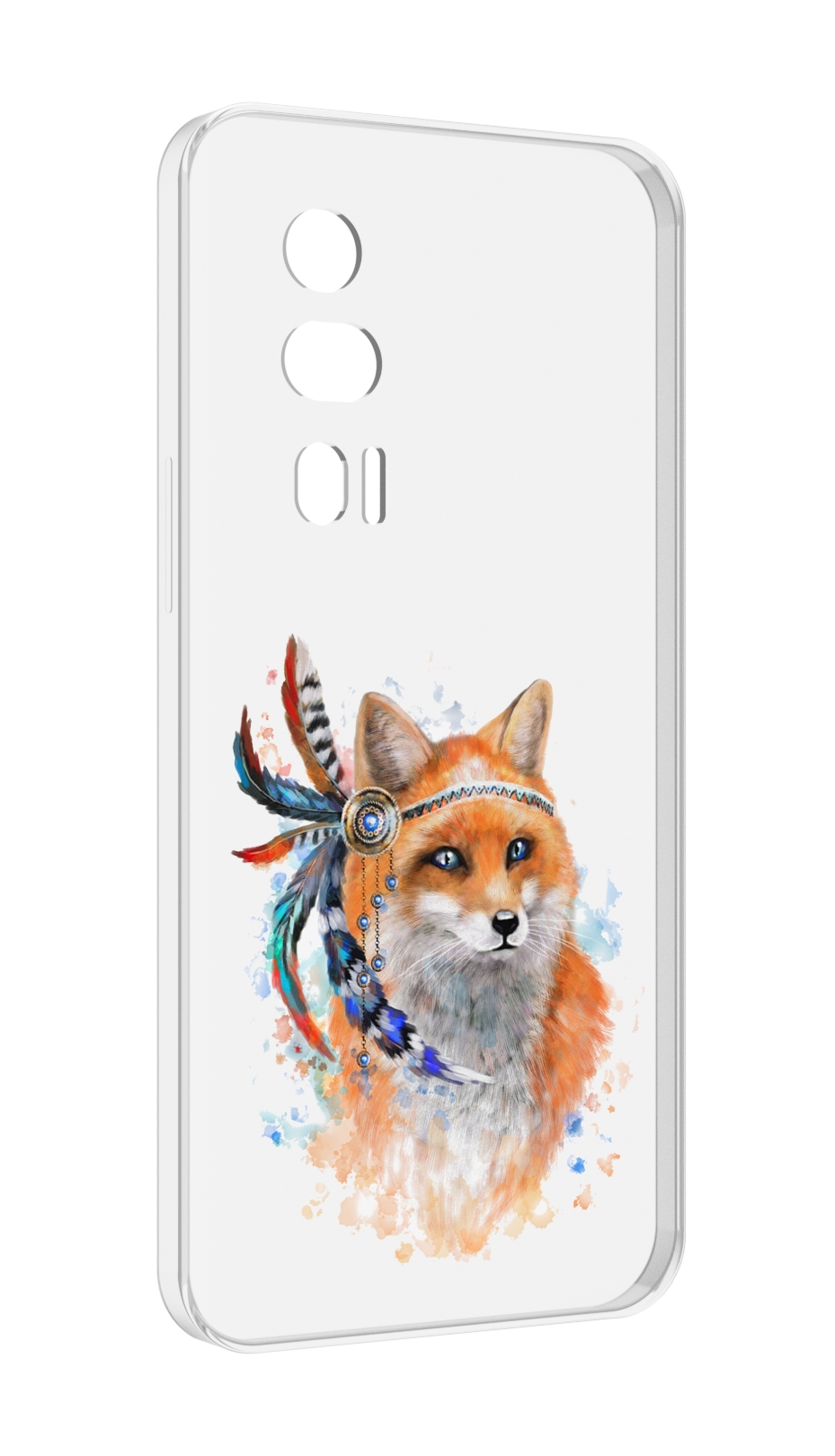 

Чехол MyPads инду лиса для Xiaomi Redmi K60 противоударный, Tocco