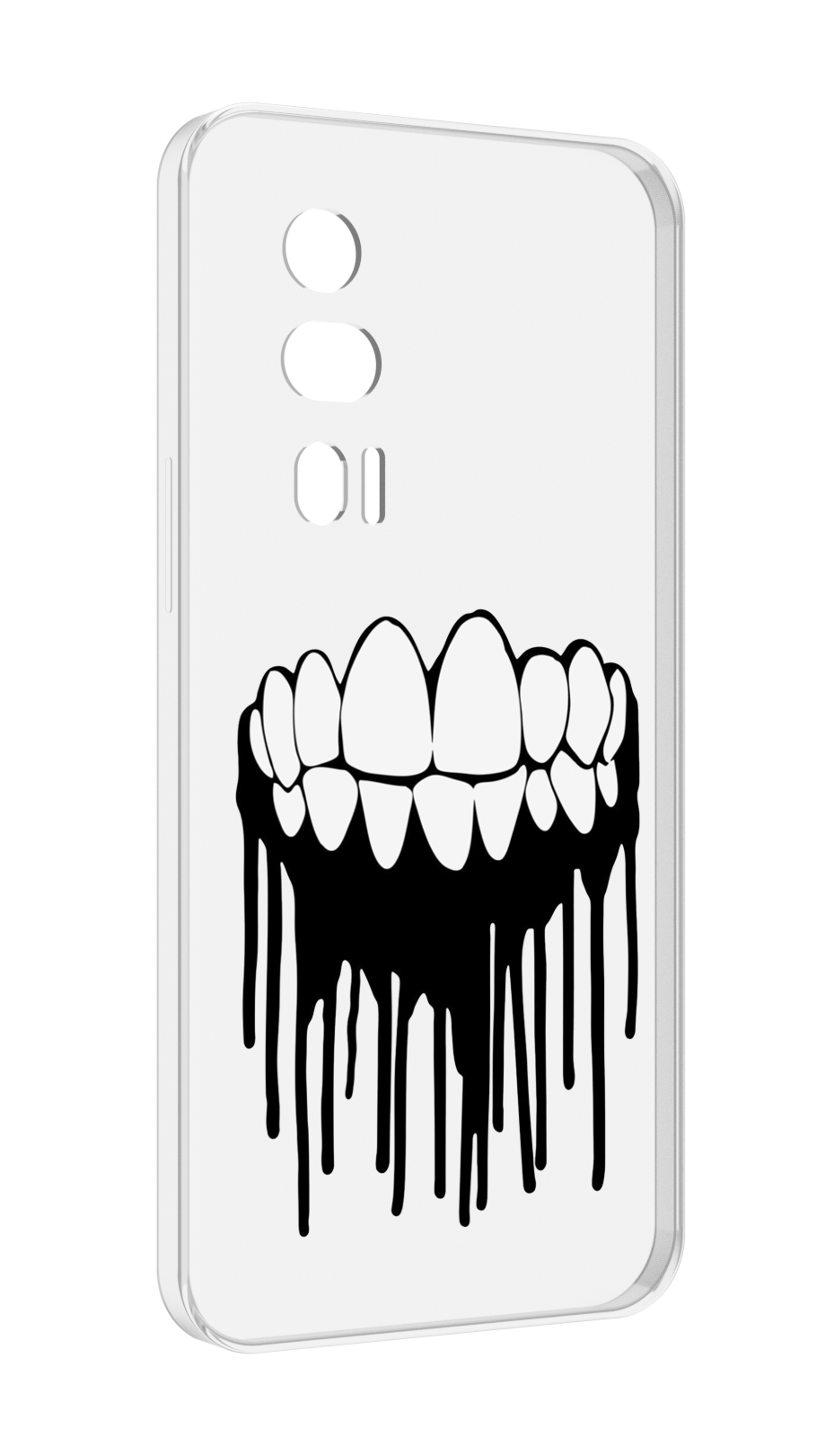 

Чехол MyPads зубы для Xiaomi Redmi K60 противоударный, Tocco