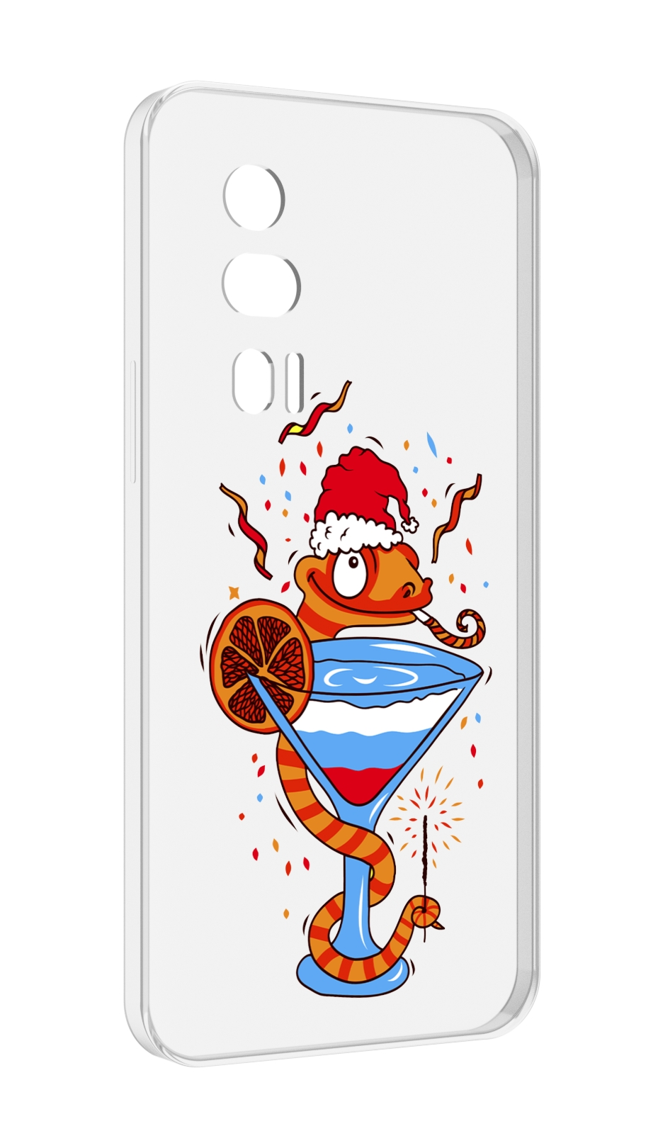 

Чехол MyPads змейка для Xiaomi Redmi K60 противоударный, Tocco