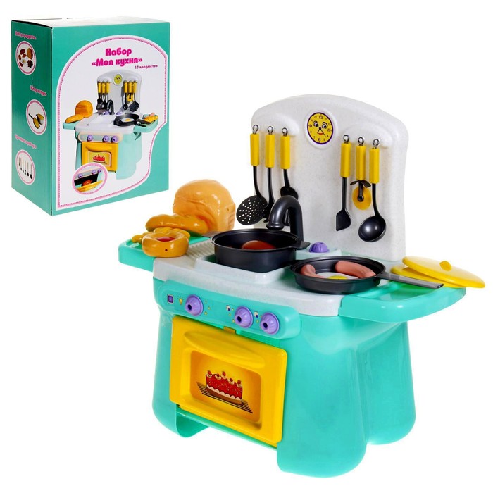 

Игровой модуль «Моя кухня», Белый;голубой