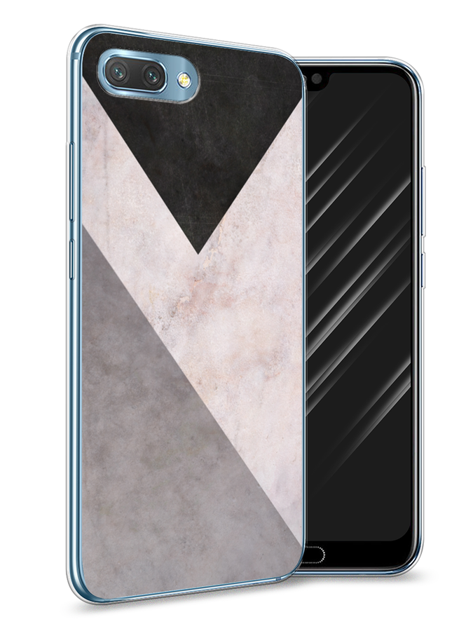 

Чехол Awog на Honor 10 "Геометричный мрамор", Бежевый, 65350-3