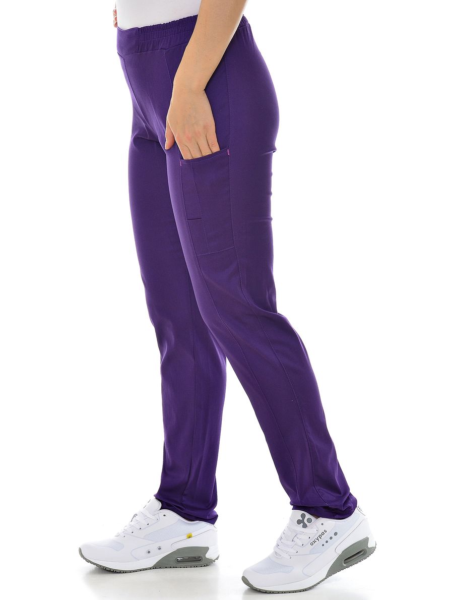 фото Брюки медицинские женские medicalwear сантана 304 фиолетовые 42