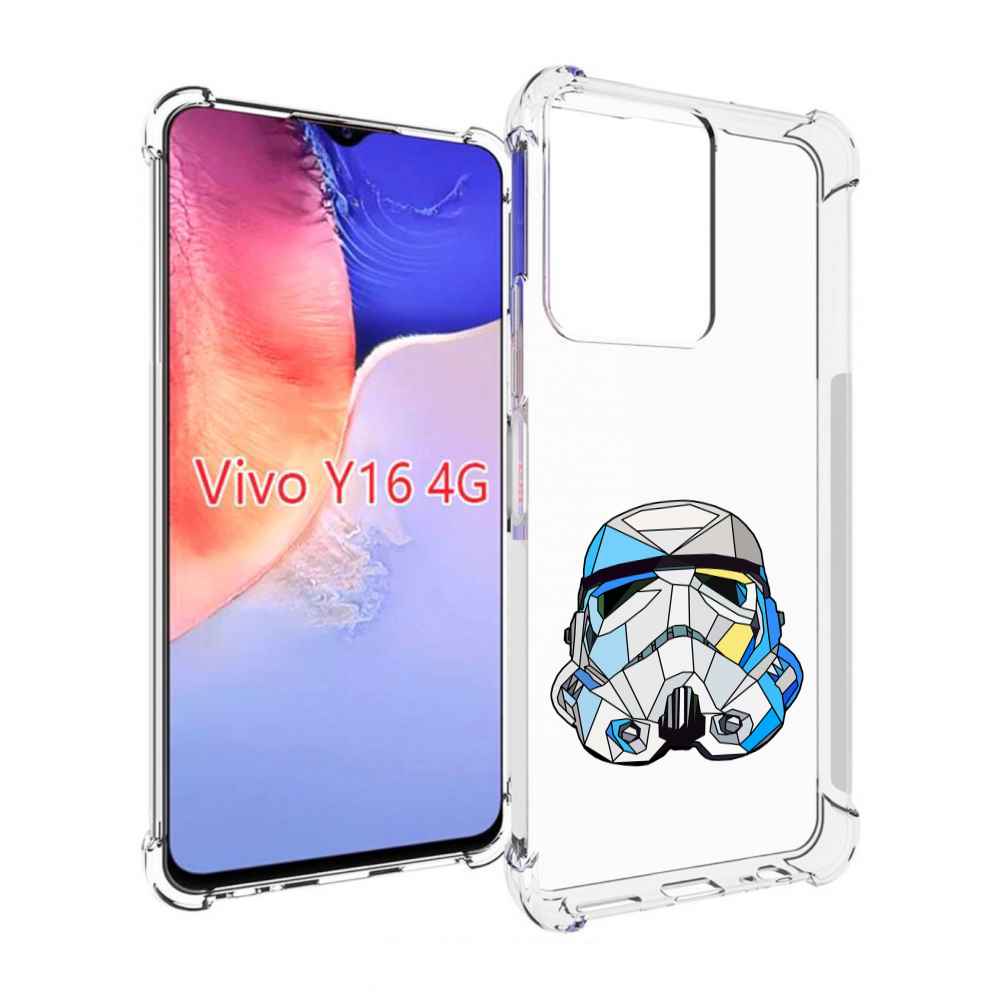 Чехол MyPads star wars дарт вейдер для Vivo Y16 4G/ Vivo Y02S