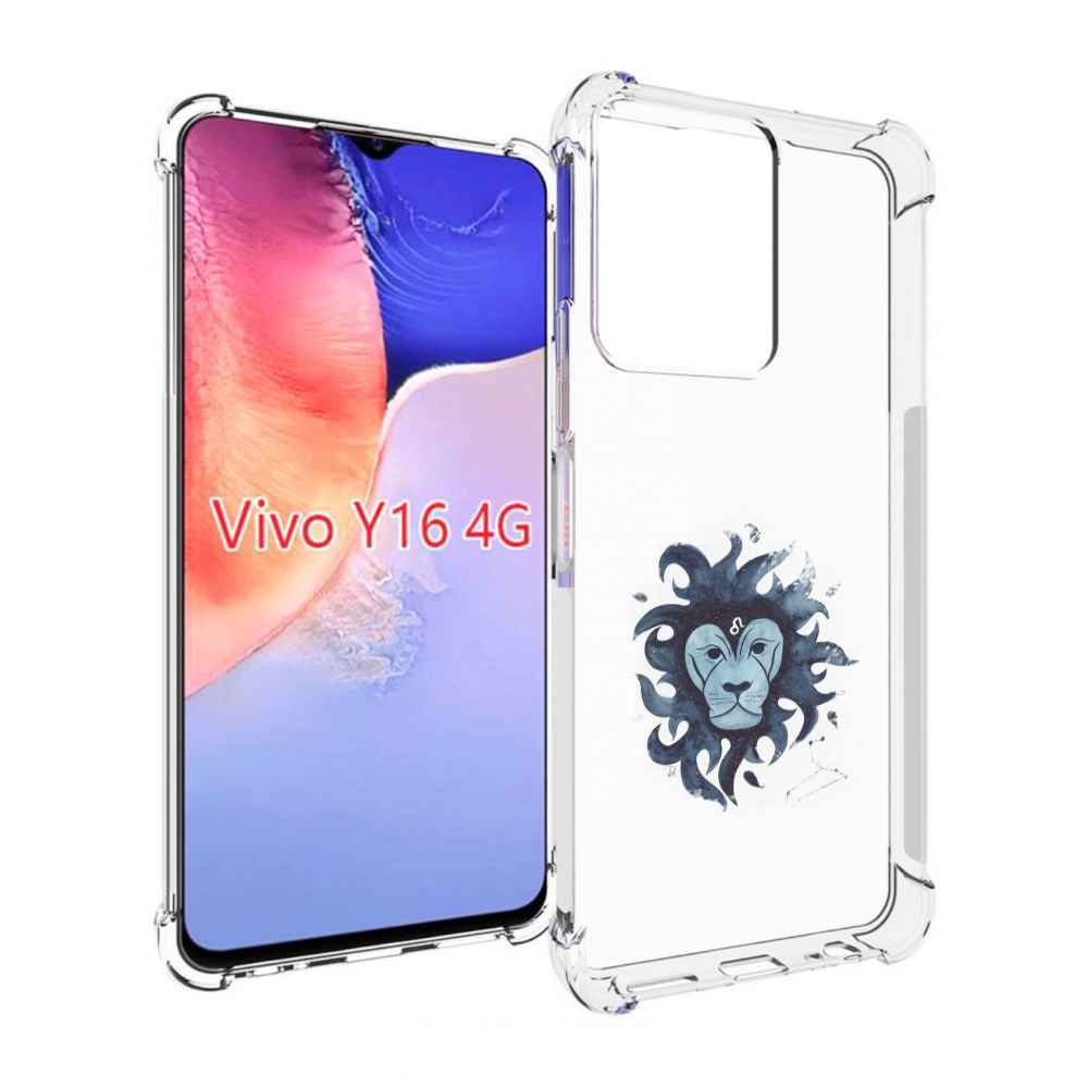 

Чехол MyPads знак зодиака лев 5 для Vivo Y16 4G/ Vivo Y02S, Прозрачный, Tocco