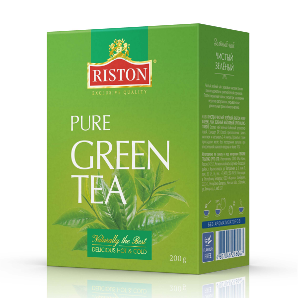 Чай Riston зеленый Green Tea Pure листовой 200 г