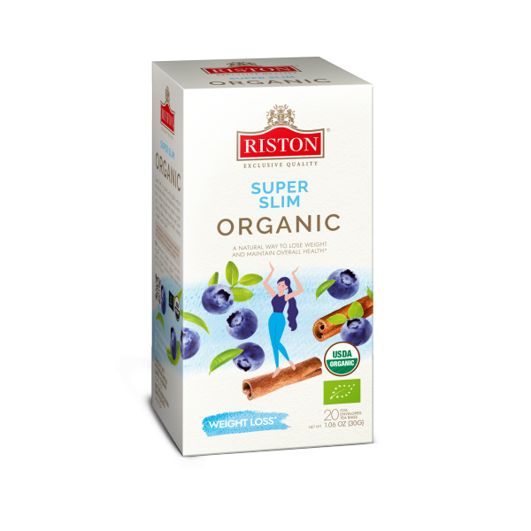Чай зеленый Riston Super Slim Organic 20 шт х 1,5 г