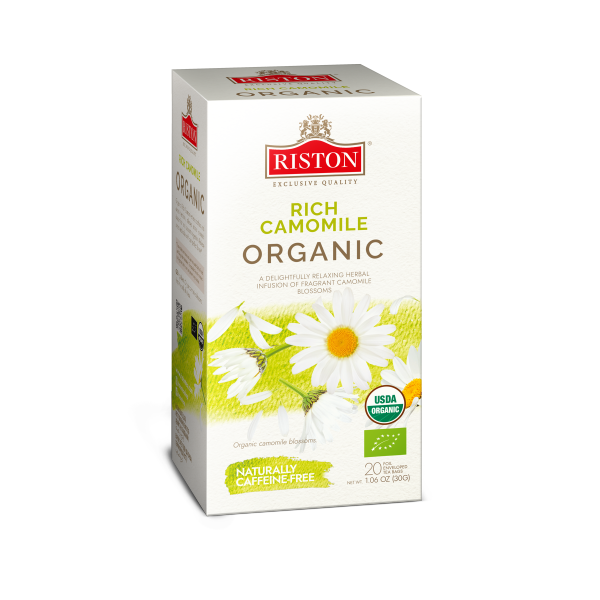 Чайный напиток Riston Rich Camomile Organic 20 шт х 1,5 г