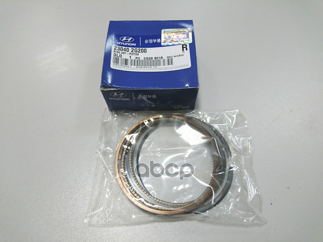 

Кольца Поршневые К-Т Hyundai-KIA арт. 230402G200