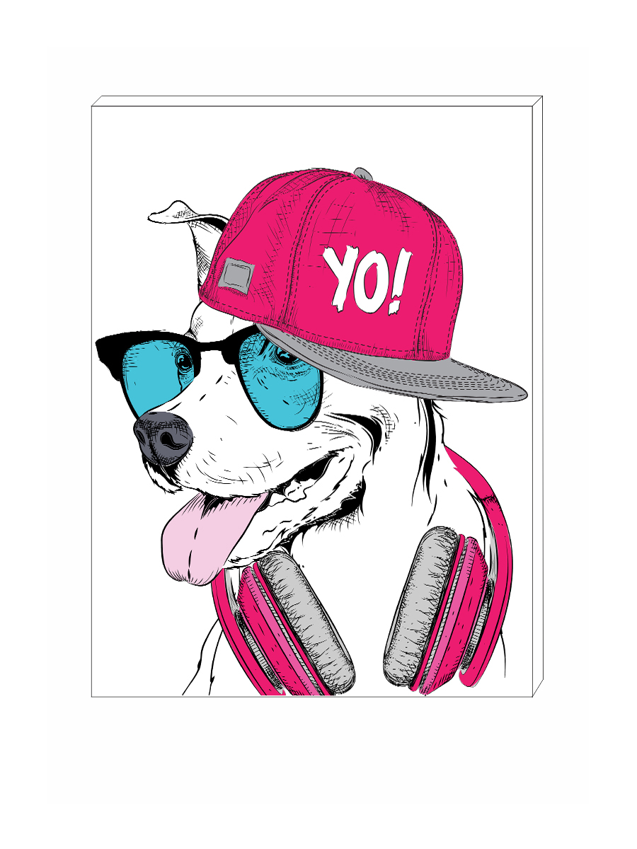 

Картина Woozzee Собака YO!