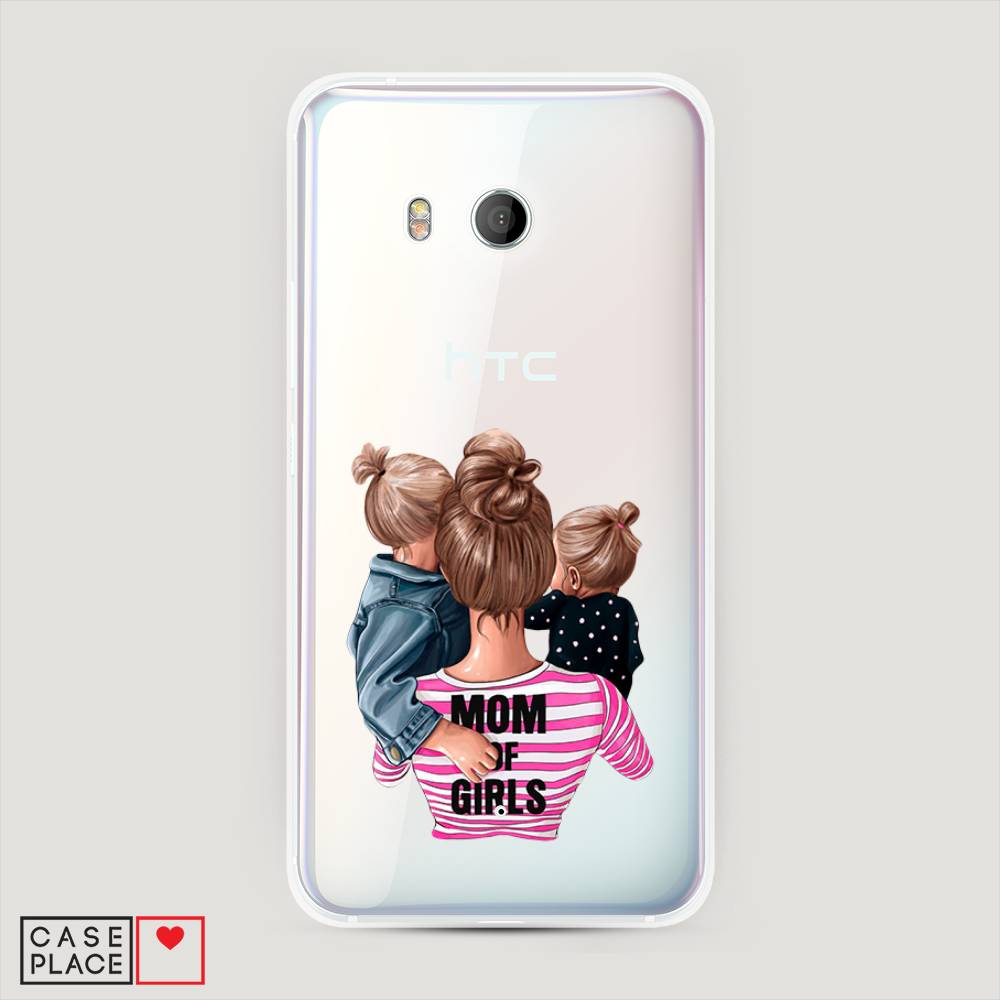 

Чехол Awog "Mom of Girls" для HTC U11