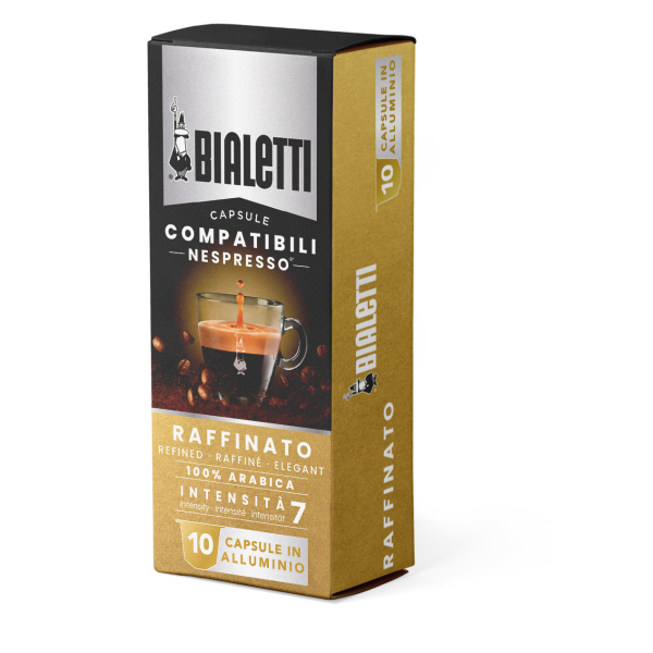 Кофе Bialetti Raffinato капсулы для кофемашин Nespresso 10 шт