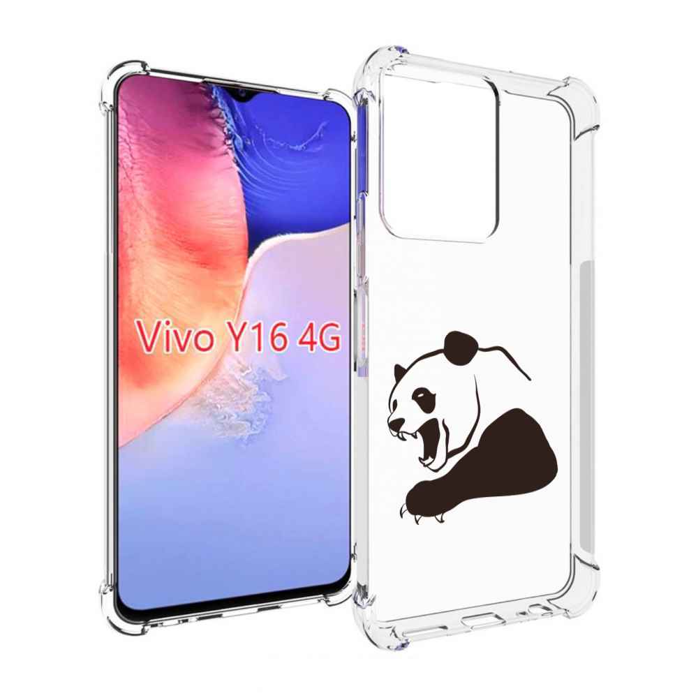 

Чехол MyPads злая-панда для Vivo Y16 4G/ Vivo Y02S, Прозрачный, Tocco