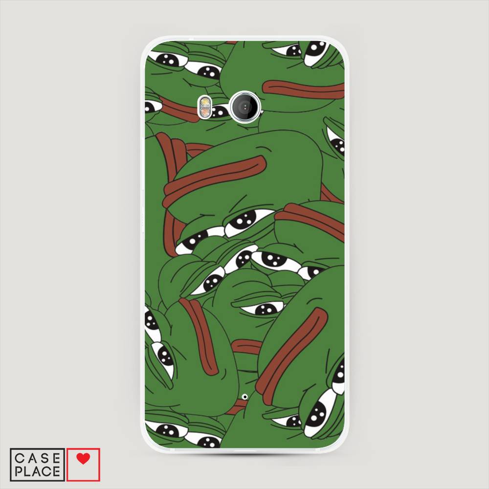 

Чехол Awog "Печальный frog" для HTC U11, 101540-7