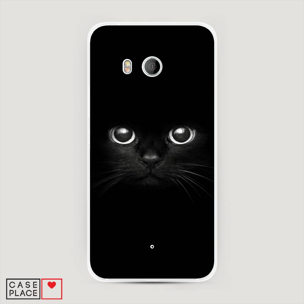 

Чехол Awog "Взгляд черной кошки" для HTC U11, 101540-1