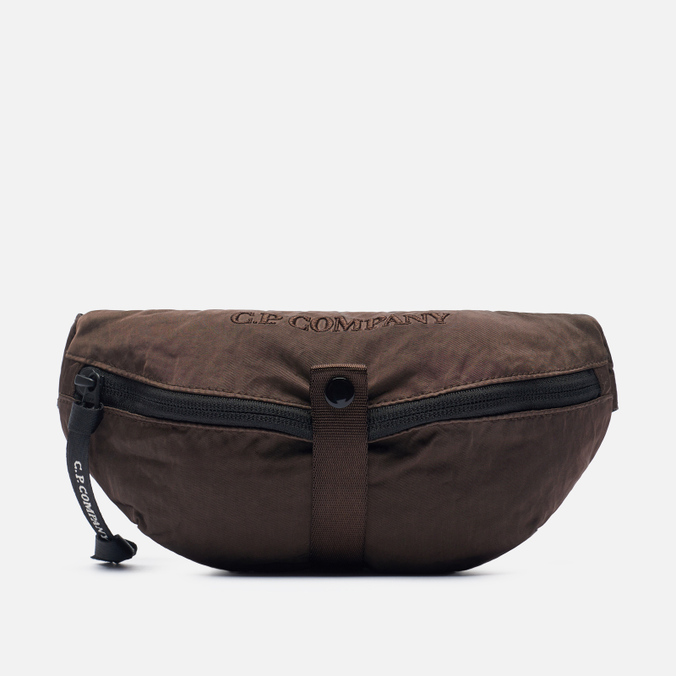 

Сумка на пояс C.P. Company Garment Dyed Nylon B коричневый, Размер M, Garment Dyed Nylon B