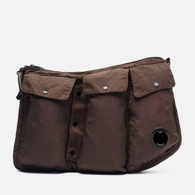 

Сумка C.P. Company Garment Dyed Nylon B Utility коричневый, Размер ONE SIZE, Garment Dyed Nylon B Utility