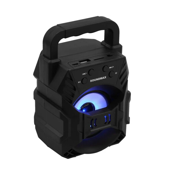 

Портативная колонка Soundmax SM-PS5027B Black, Черный, SM-PS5027B