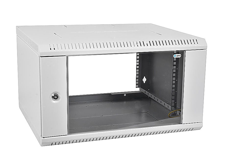 ШРН-Э-6.500 - Шкаф телекоммуникационный настенный разборный 6U (600 x 520) дверь стекло