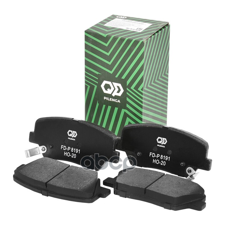 

Колодки Тормозные Диск.Передние Solaris, I30, Rio, Cee'D, Cerato Fd-P8191 PILENGA арт. FD-