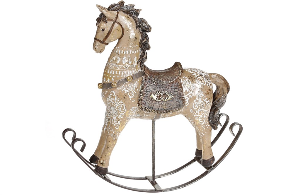 

Лошадка качалка (беж) ДомРан 218-859