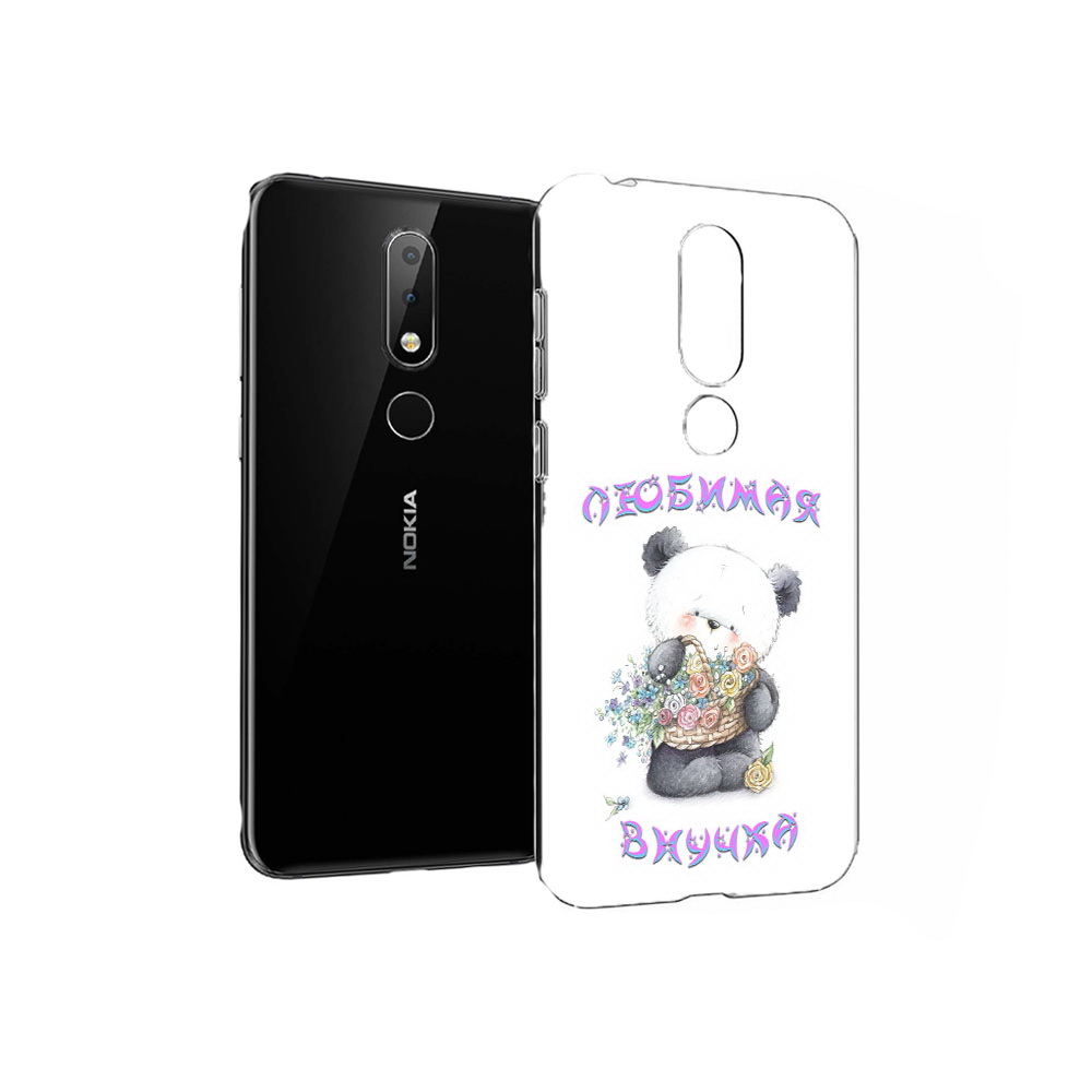

Чехол MyPads Tocco для Nokia X6 Любимая внучка (PT115295.99.110), Прозрачный, Tocco