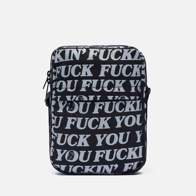 Сумка Ripndip Fuckin Fuck Crossbody чёрный, Размер ONE SIZE